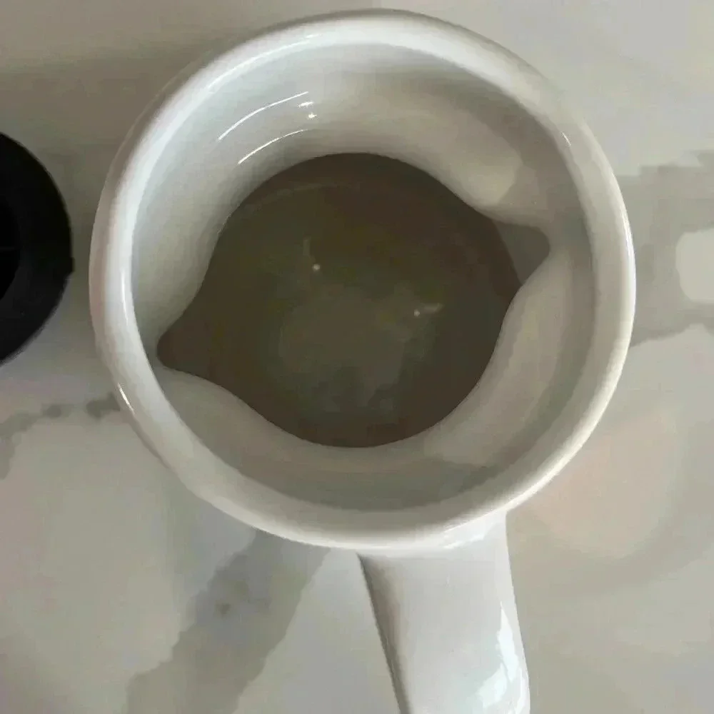 Vintage 90s Disney Mickey Mouse‎ Ceramic Travel Mug Highwave USA